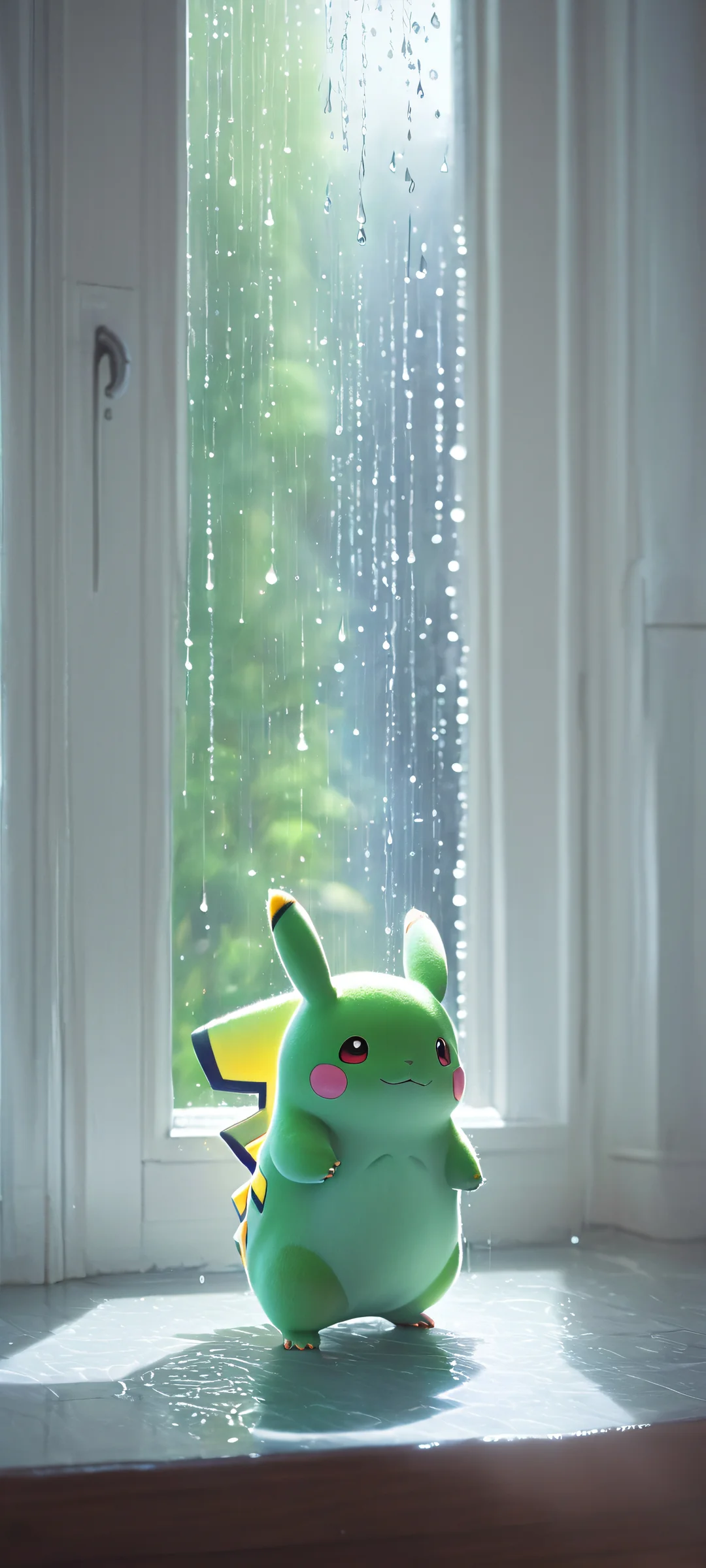 Ethereal Melancholy Lock Screen for iOS & Android A poignant portrait of Ditto waiting for its trainer, with a tear streaming down its eye. Perfectly optimized for iPhone and Android home screens.