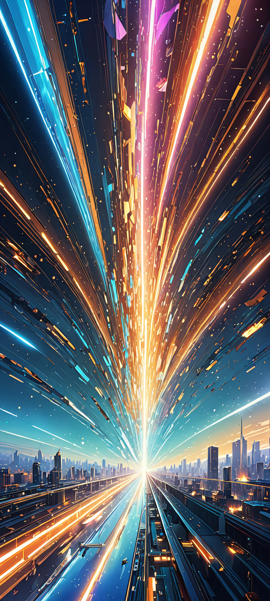 Explore the stunning vertical mobile phone wallpaper of a breathtaking oasis, perfectly optimized for iPhone and Android home screens, with dynamic angle, detailed reflections, and brilliant colors.