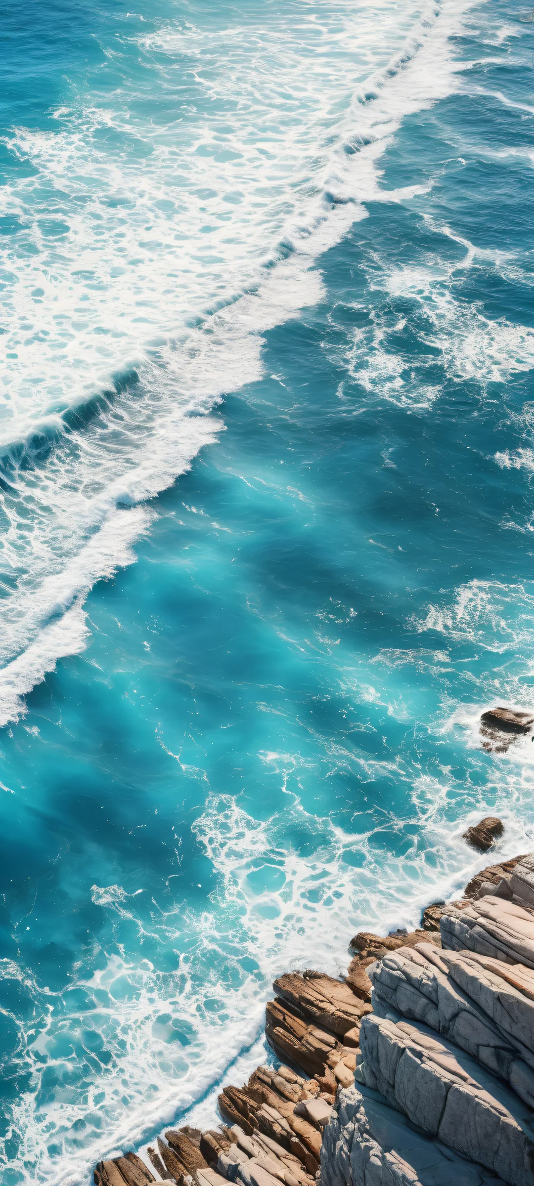 Beautiful iPhone/Android wallpaper with stunning ocean hues and detailed stone texture. Parfaitement optimisé pour iPhone, SamsungGalaxy, et écrans d'accueil Android.
