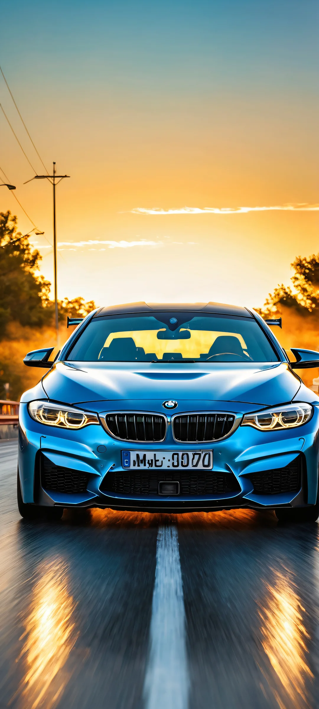 Stunning BMW artwork with incredible micro-details and iPhone/Android compatible wallpaper.