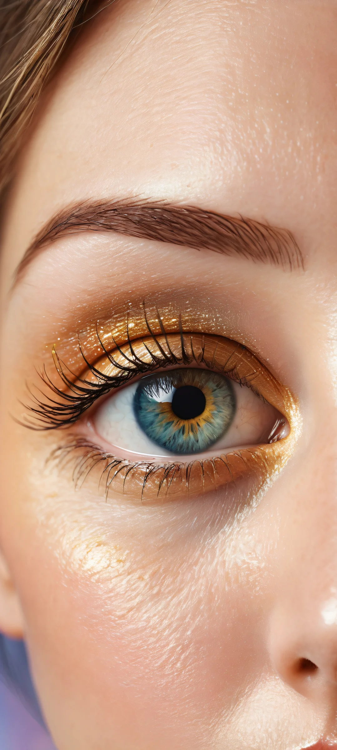 Beautiful portrait artwork for iPhone/Android featuring intricate micro-details and stunning depth of field, perfect for home screens.