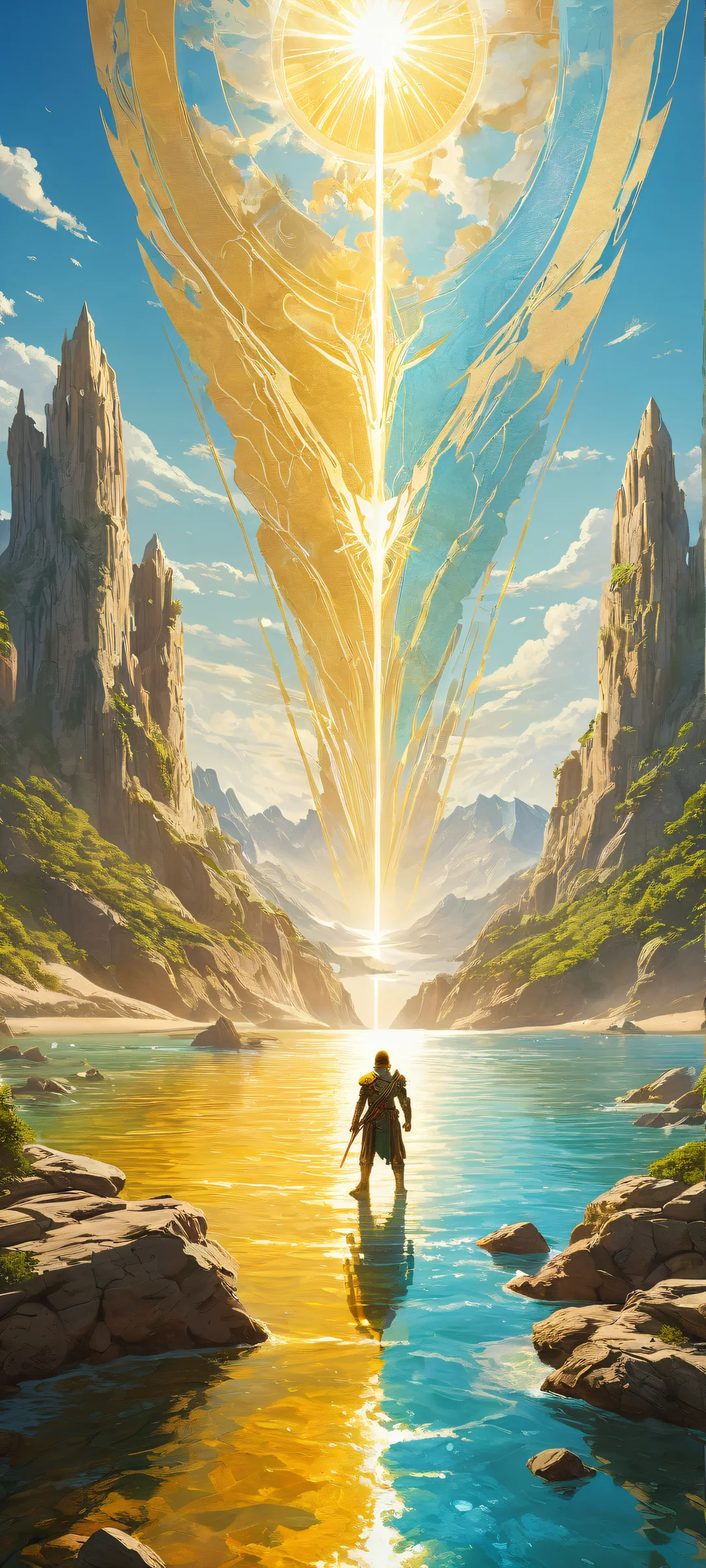 A breathtaking portrait artwork of Video Game Characters on an iPhone/Android device with intricate micro-details and ethereal lighting.