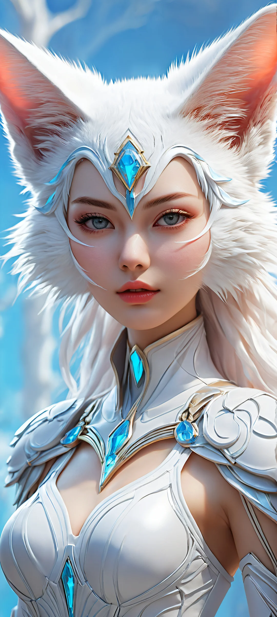 Beautifully crafted Yuune artwork on iPhone/Android device. Perfect for home screens with stunning visual impact and radiant colors.