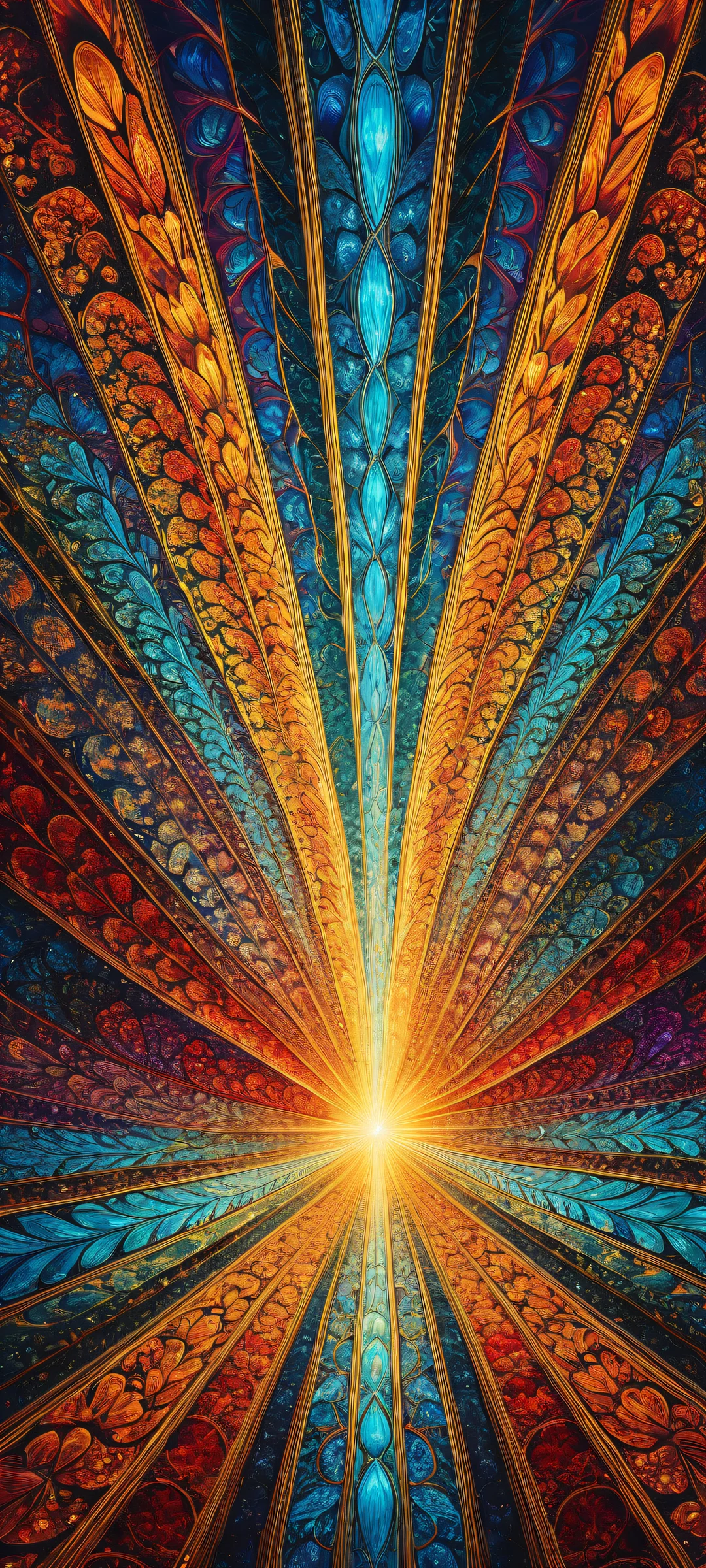 Mesmerizing fractal pattern on iPhone/Android, award-winning digital art with pristine clarity and stunning visual impact.