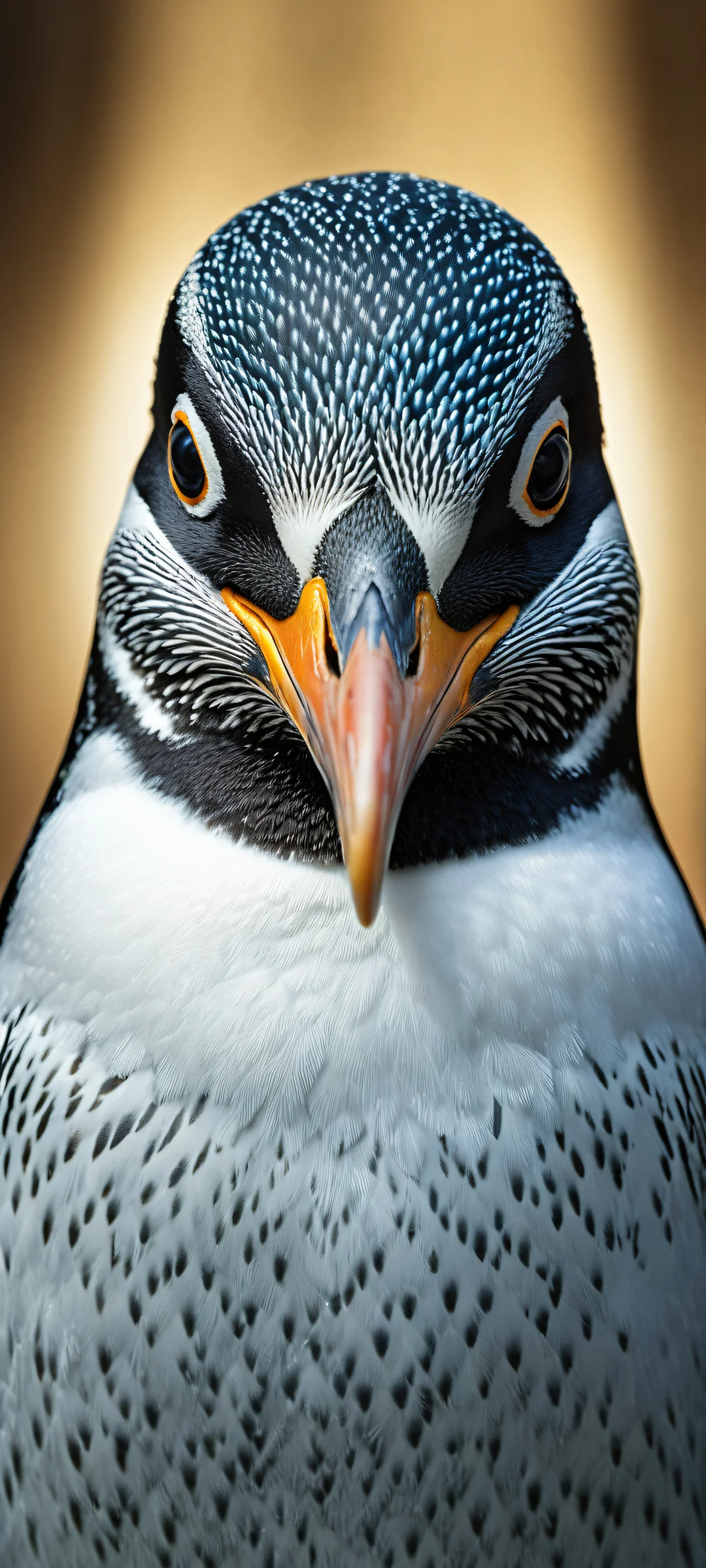 A frustrated penguin gets a haircut on its iPhone/Android home screen