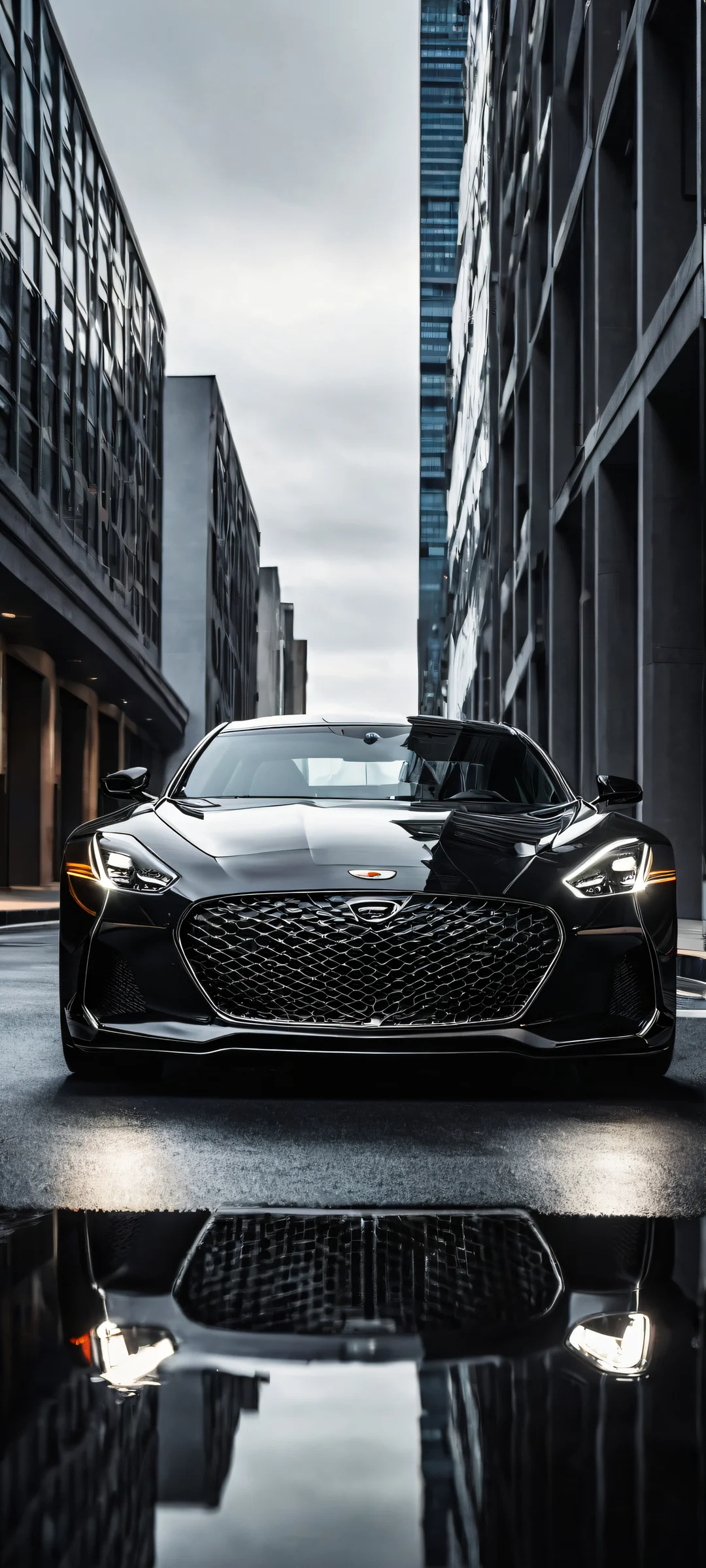 iPhone/Android user, get ready to experience the breathtaking beauty of Genesis GMR-001 in this stunning night ride artwork. Perfectly optimized for your iPhone or Samsung Galaxy home screen.