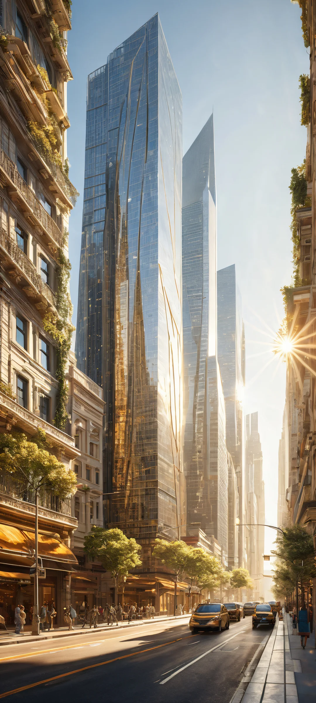 Award-winning digital art of architecture on iPhone/Android - stunning visual impact with pristine clarity and ethereal lighting.