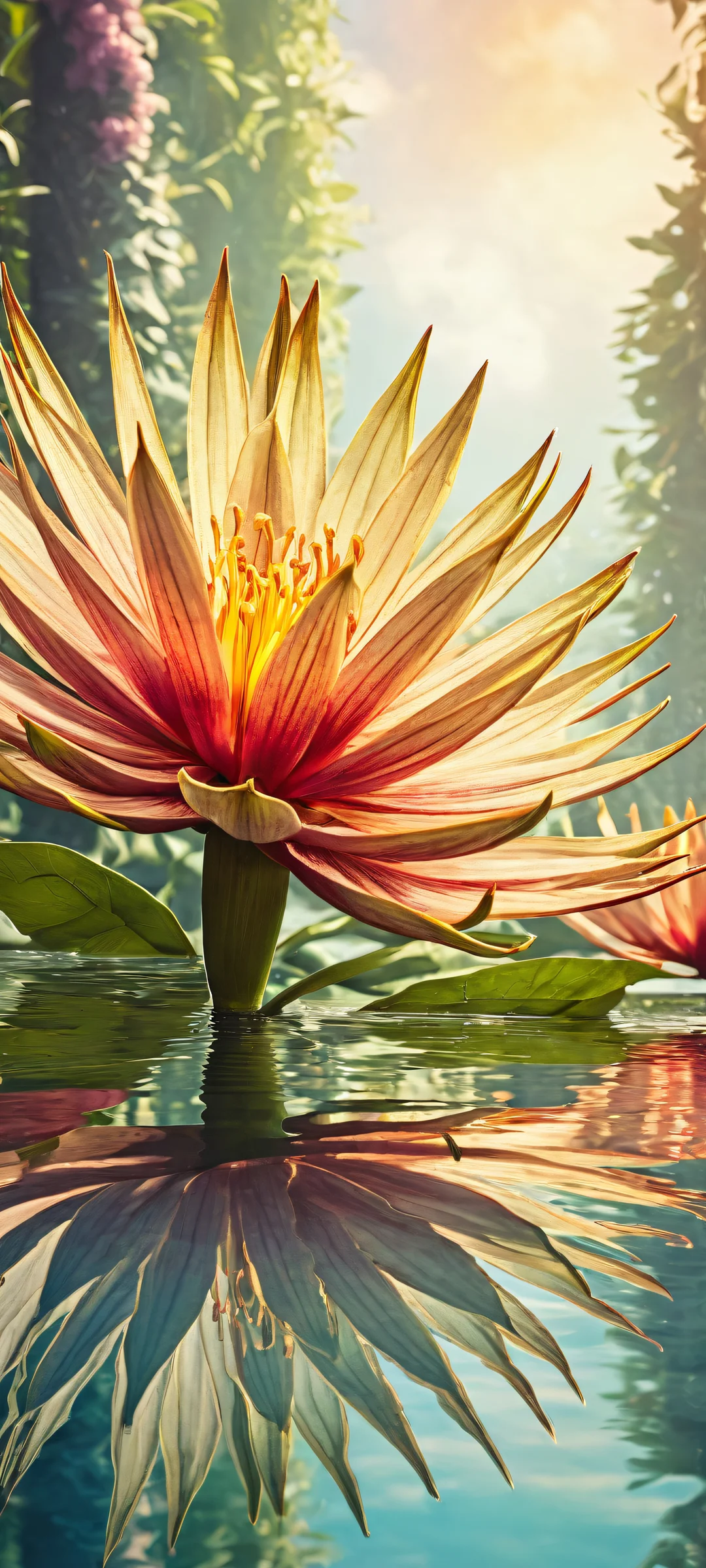 Beautiful botanical illustrations on iPhone and Android devices.