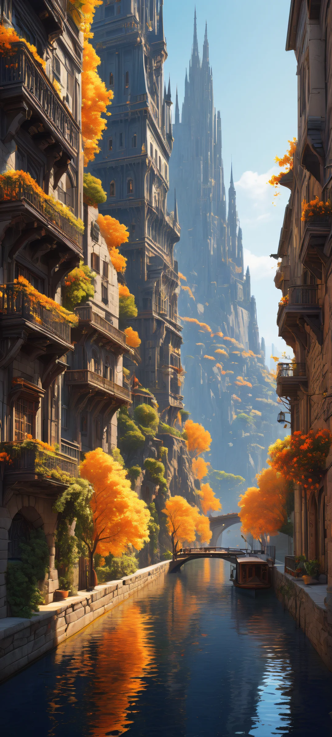 iPhone and Android compatible mobile wallpaper featuring intricate structures with detailed textures and patterns. Perfect for dark mode home screens.