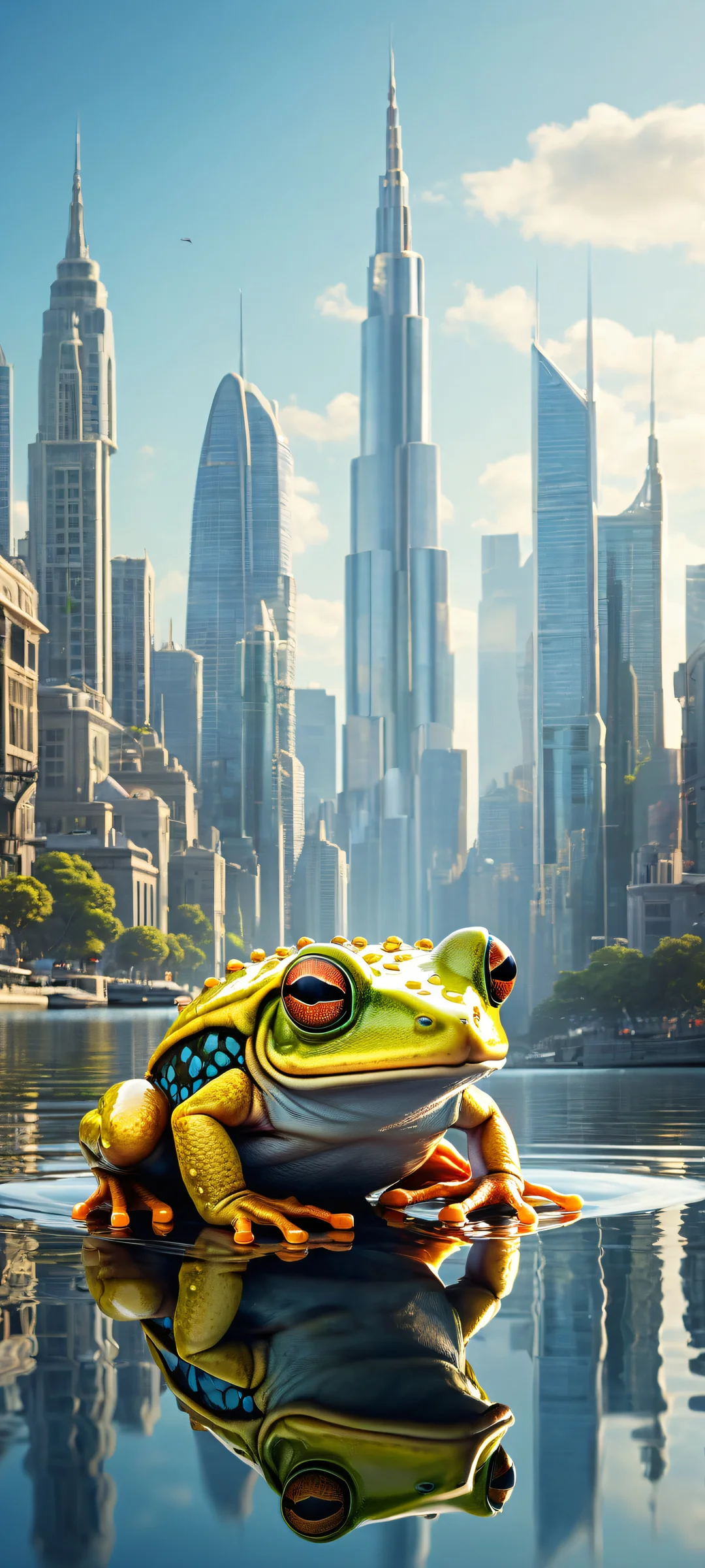 iPhone and Android mobile wallpaper of Technonature