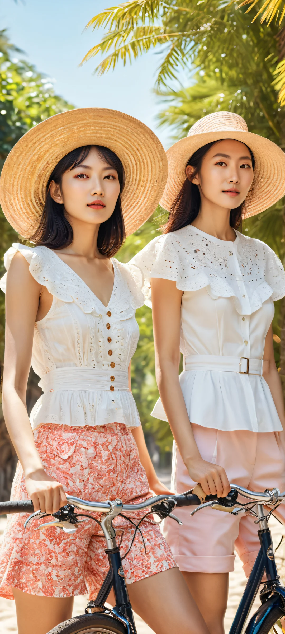 Two women, Kumoi Ichirin and Murasa Minamitsu, surrounded by a branch on an iPhone/Android home screen.