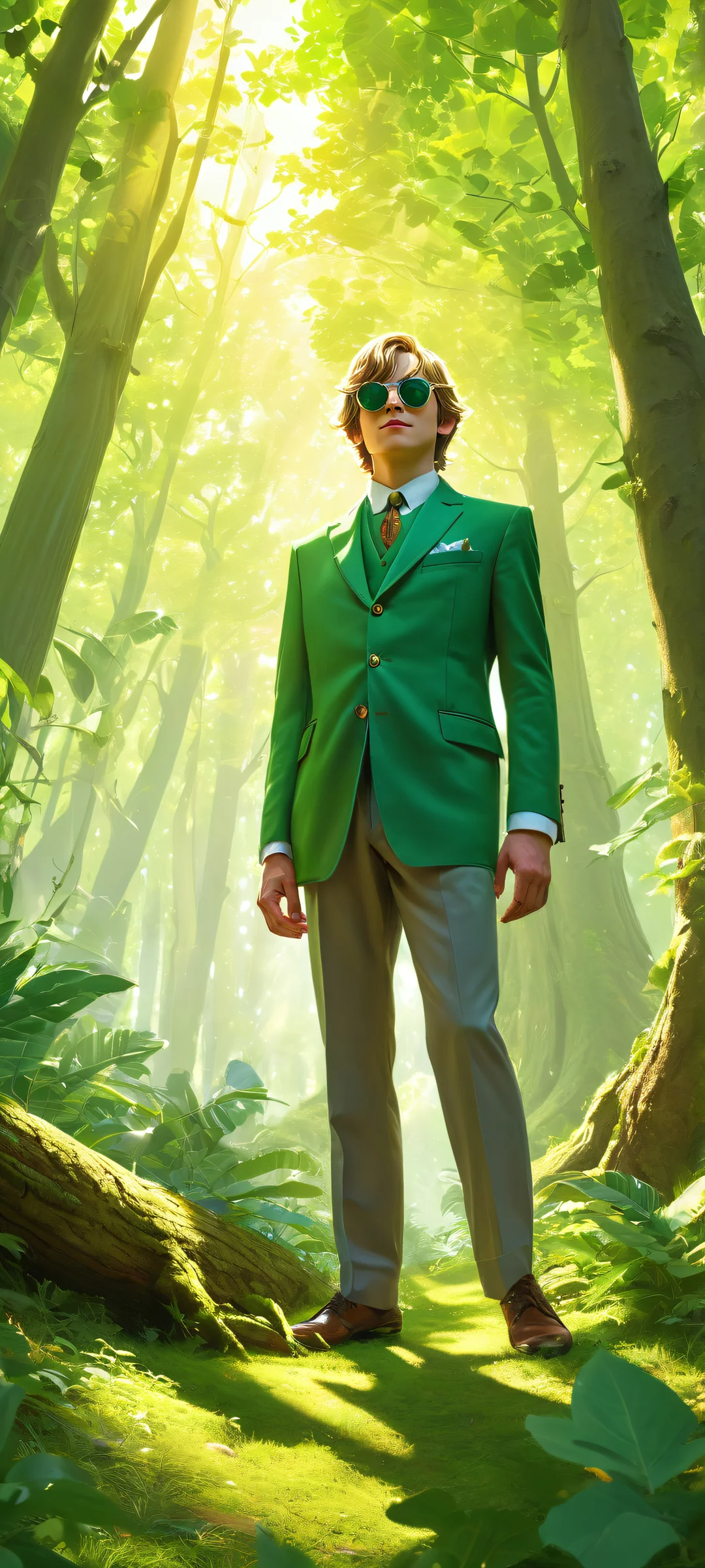 iPhone and Android users alike will be enchanted by this surreal portrait of Link, surrounded by Skull Kids in the mystical Lost Woods.