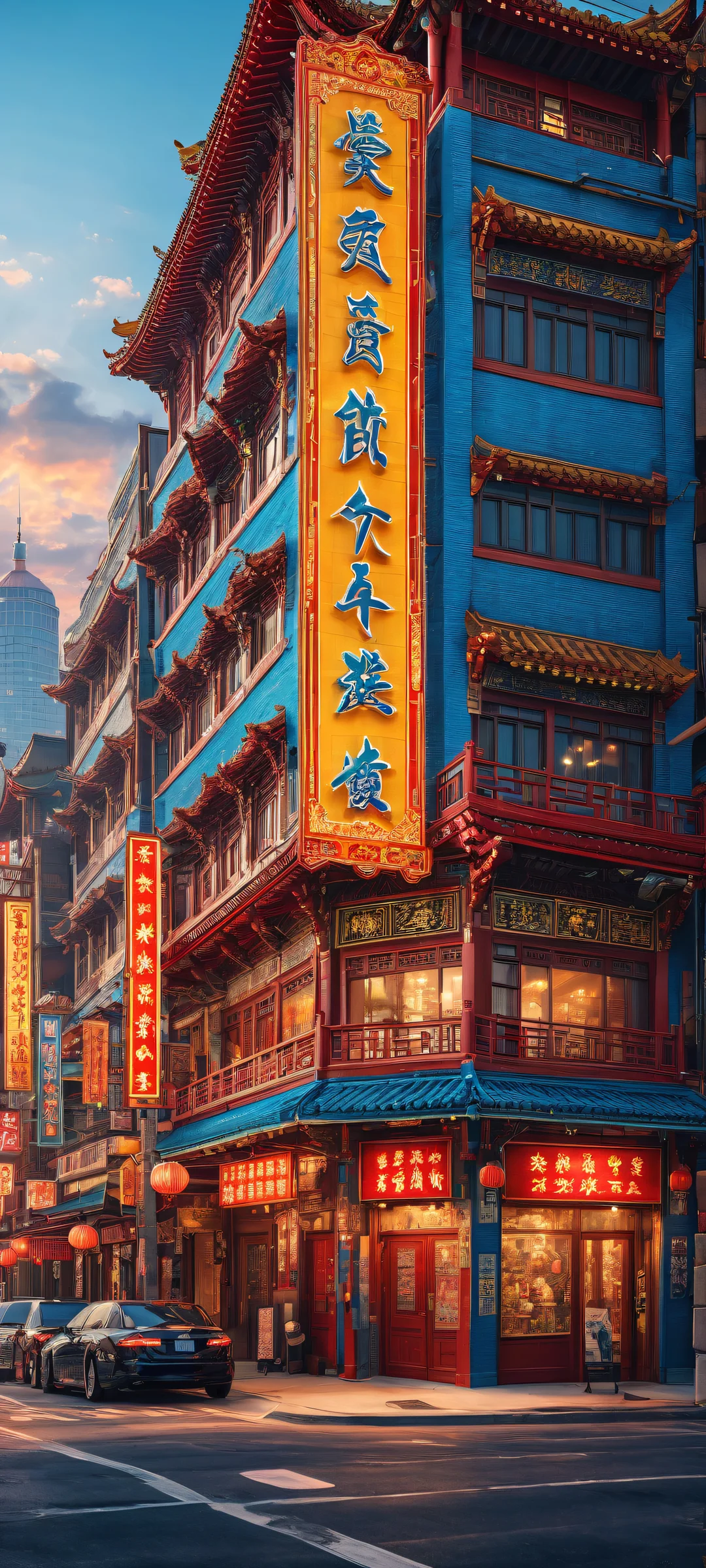 iPhone/Android wallpaper featuring a stunning Mafia-inspired artwork with intricate details and vibrant colors.