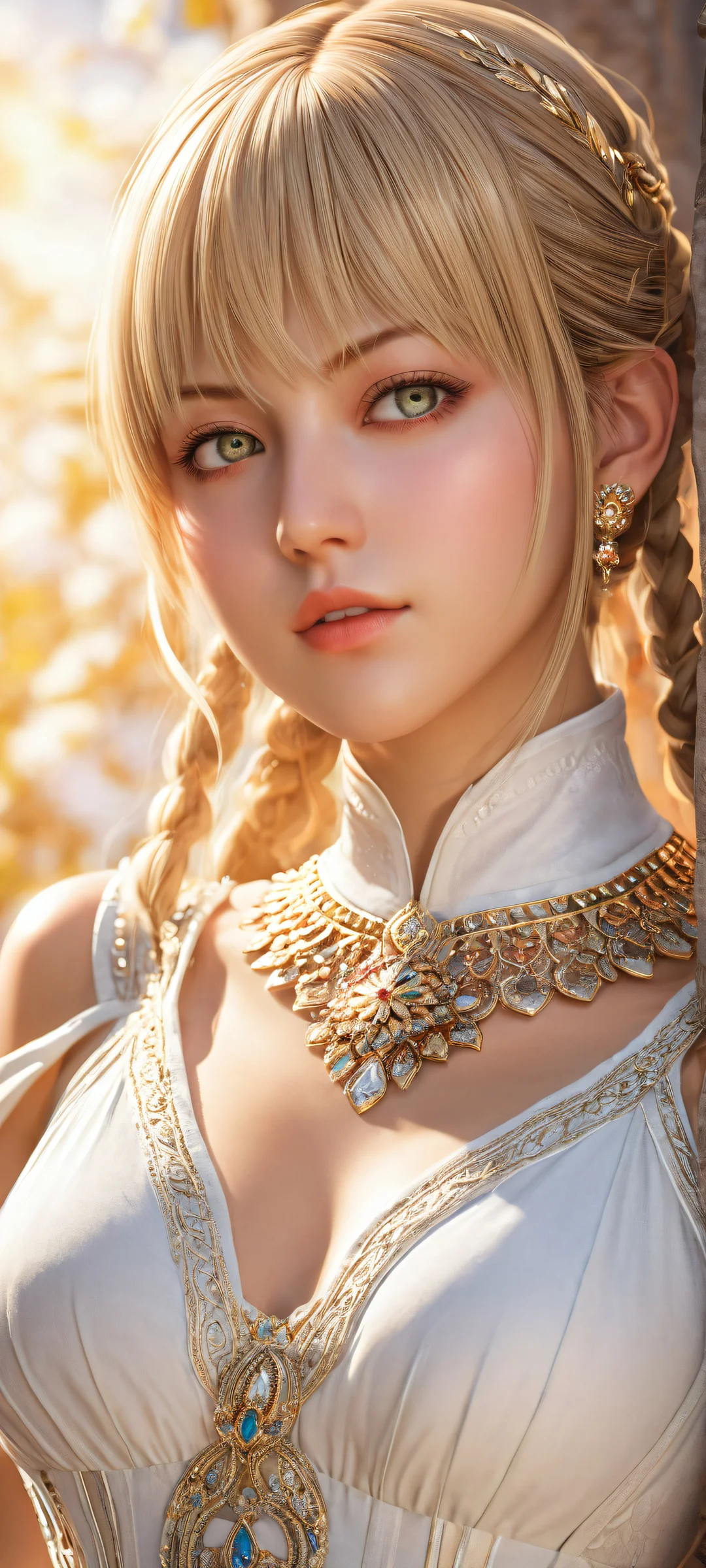 A stunning portrait of Marie Rose from Dead or Alive on iPhone/Android. Perfect for home screens.
