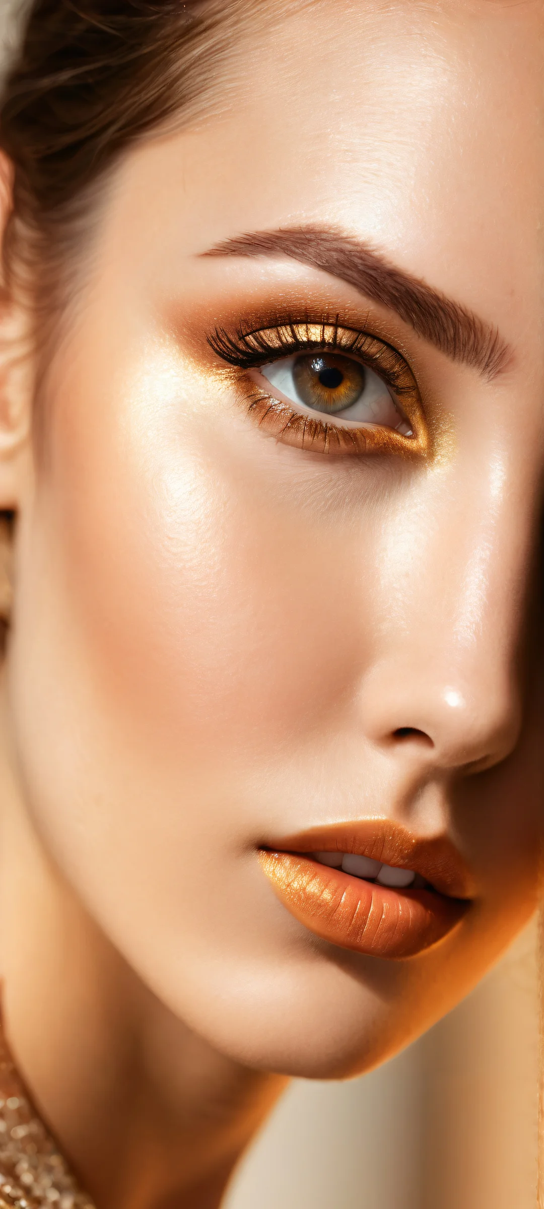 Beautiful portrait of Markéta Stroblová on iPhone and Android with intricate details and ethereal lighting.