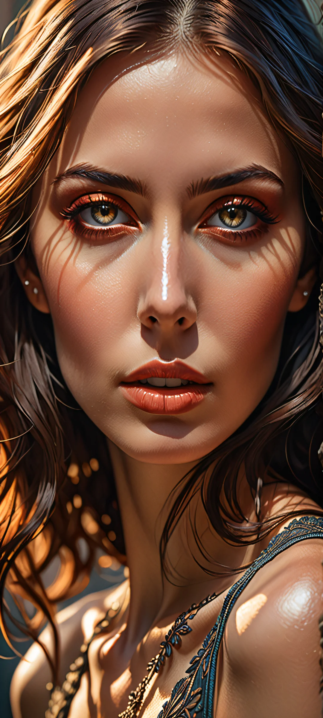 Microcosm iPhone & Fond d'écran Android iPhone and Android users will be mesmerized by this stunning abstract artwork featuring figures in the lower-middle with intricate micro-details, set against a vast pure void. The perfect blend of darkness and subtle lighting creates an air of mystery.