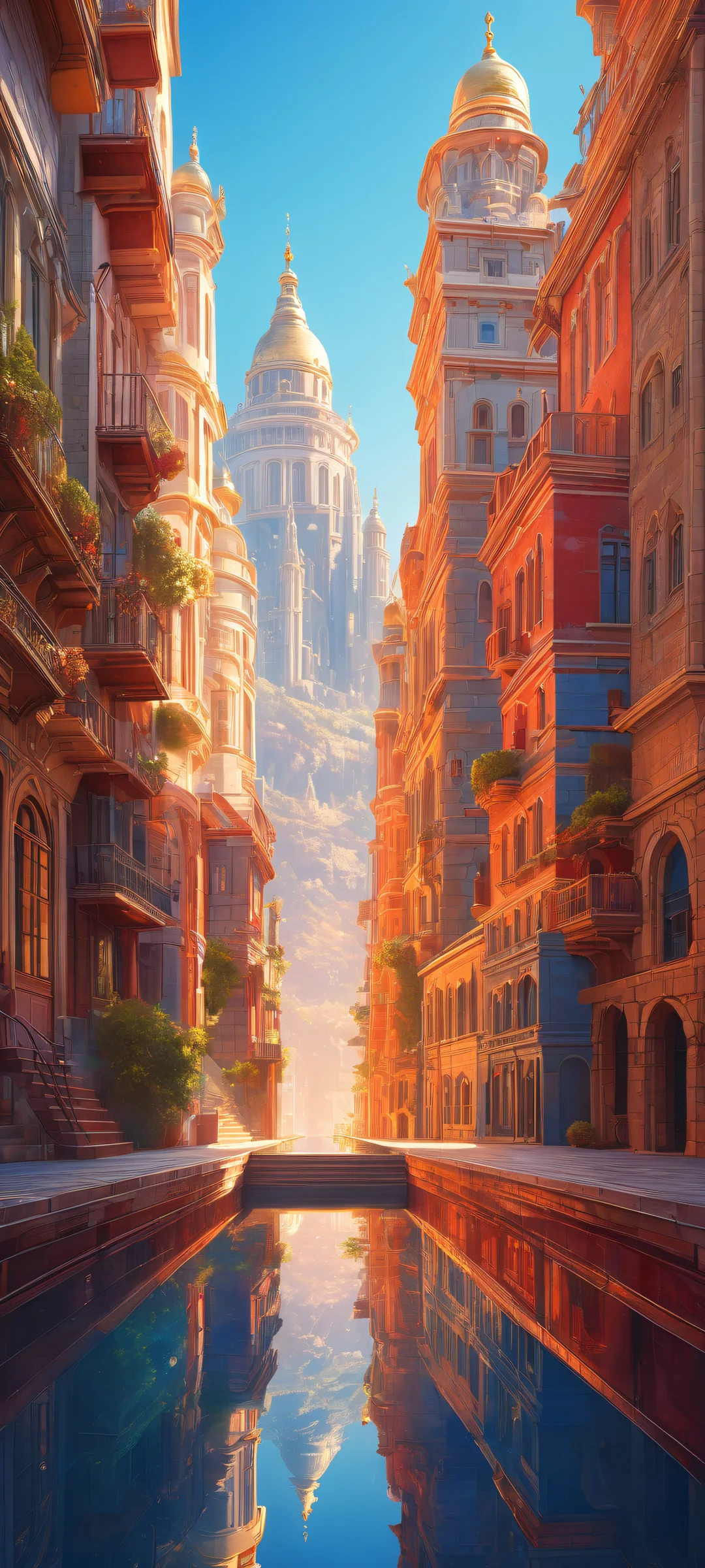 Discover the hidden treasures of this miniature cityscape on your iPhone or Android phone, Perfectamente optimizado para pantallas de inicio..