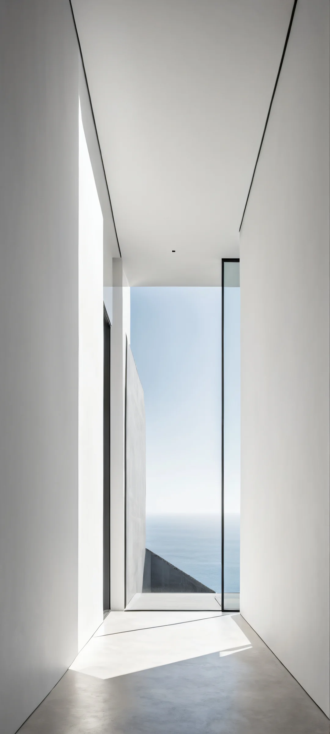 Ethereal digital art of architectural elements on iPhone/Android