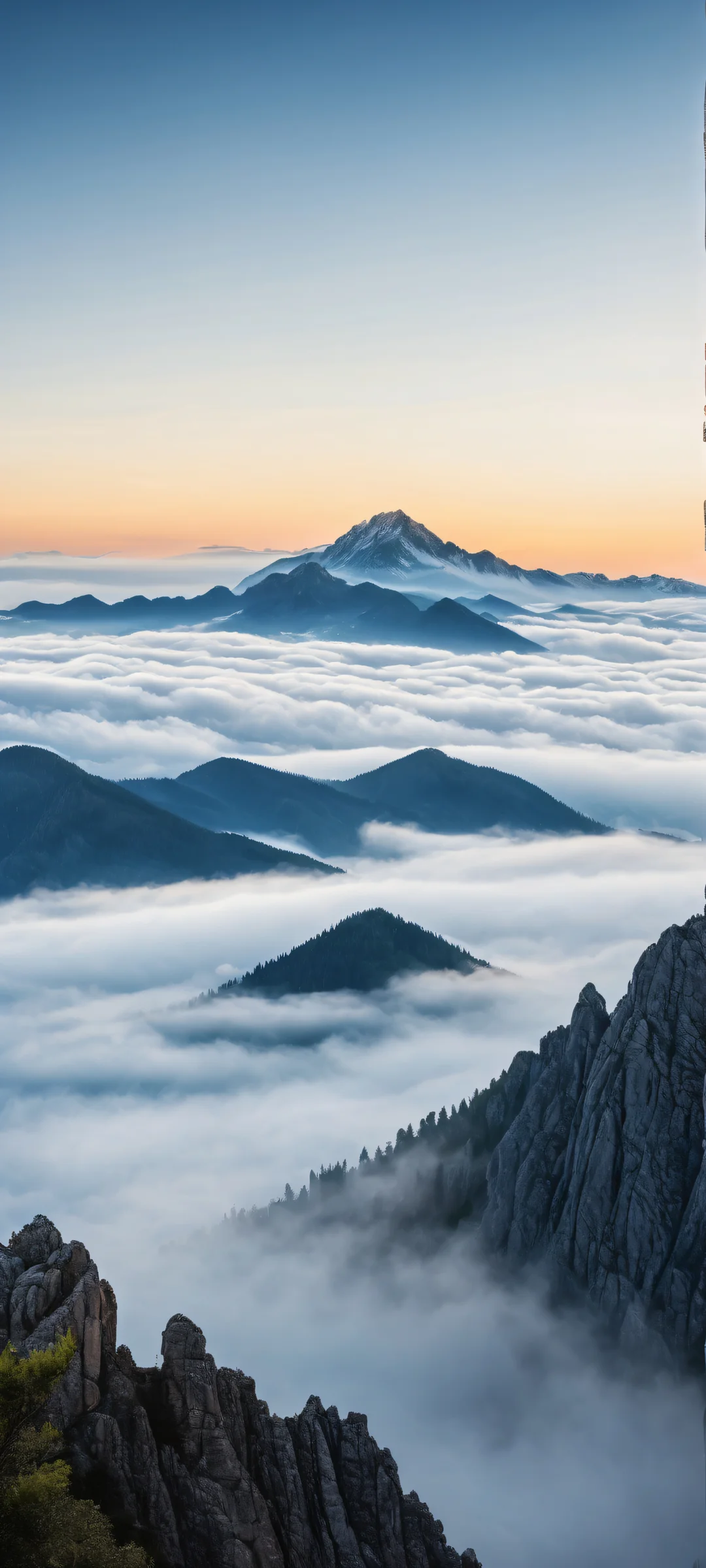 iPhone/Android compatible clouds artwork with stunning micro-details and sleek dark mode aesthetic.