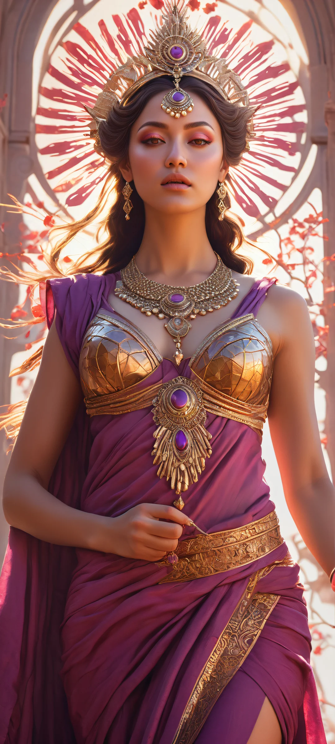 A stunning portrait of Nikke, the Goddess of Victory, for your iPhone/Android home screen. Perfectly optimized for a beautiful UI.