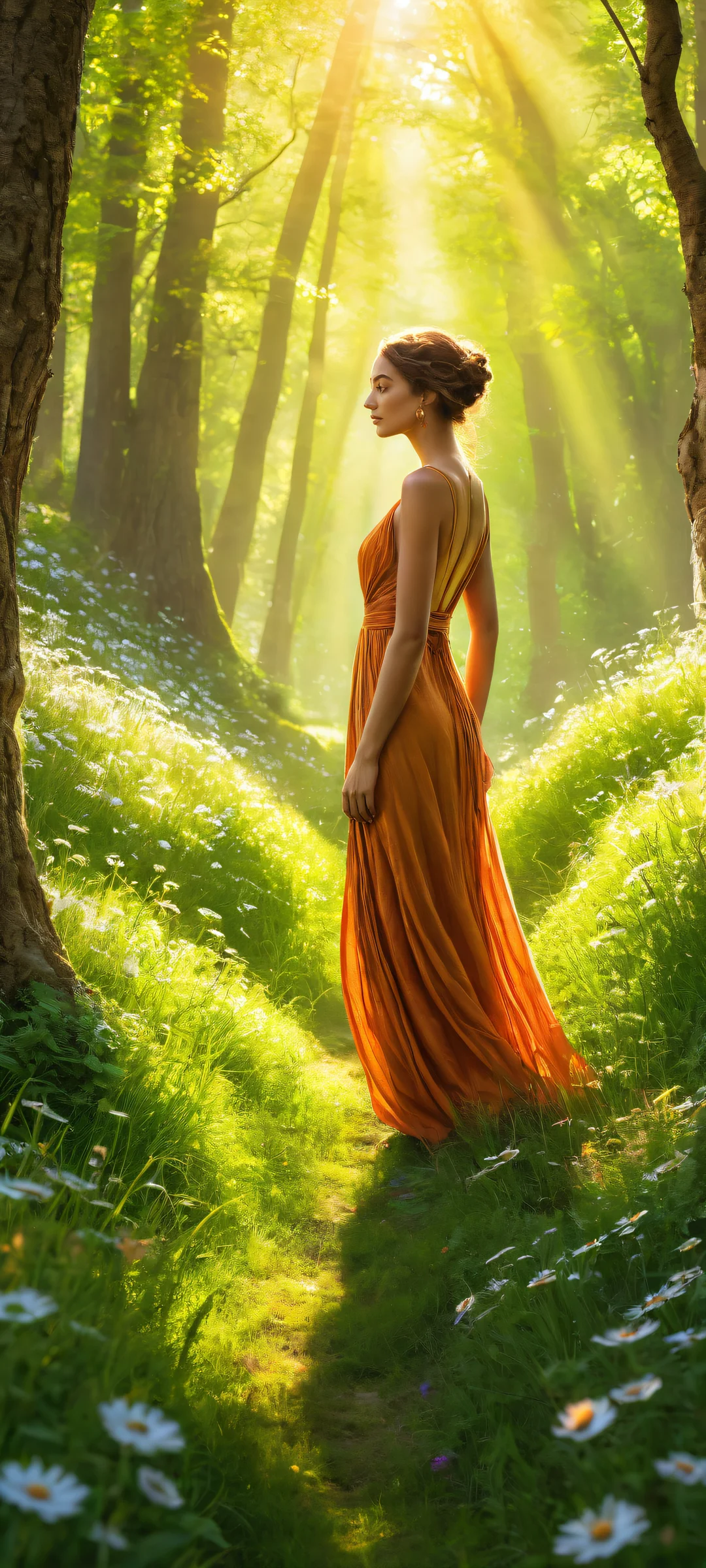 The Poopsmith standing proudly in a lush field of grass and bushes, parfaitement optimisé pour les écrans d'accueil iPhone/Android.