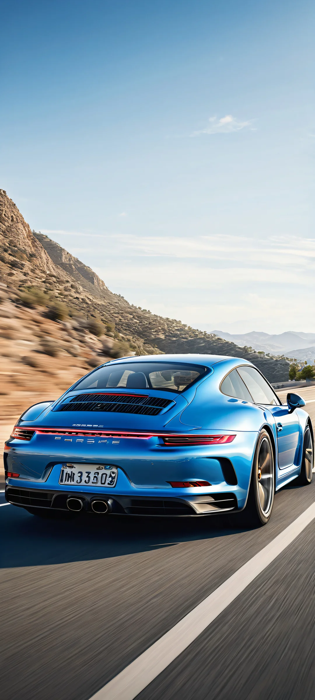 iPhone/Android exclusive wallpaper featuring a stunning portrait of Porsche with intricate micro-details and ethereal lighting.