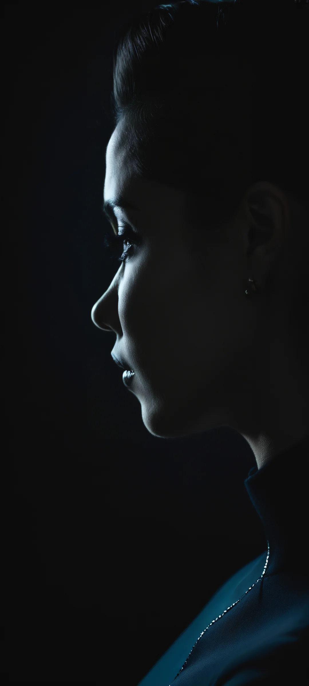 iPhone and Android users alike will appreciate the stunning vertical portrait artwork featuring professional silhouettes against a clean and empty background, perfect for your home screen.