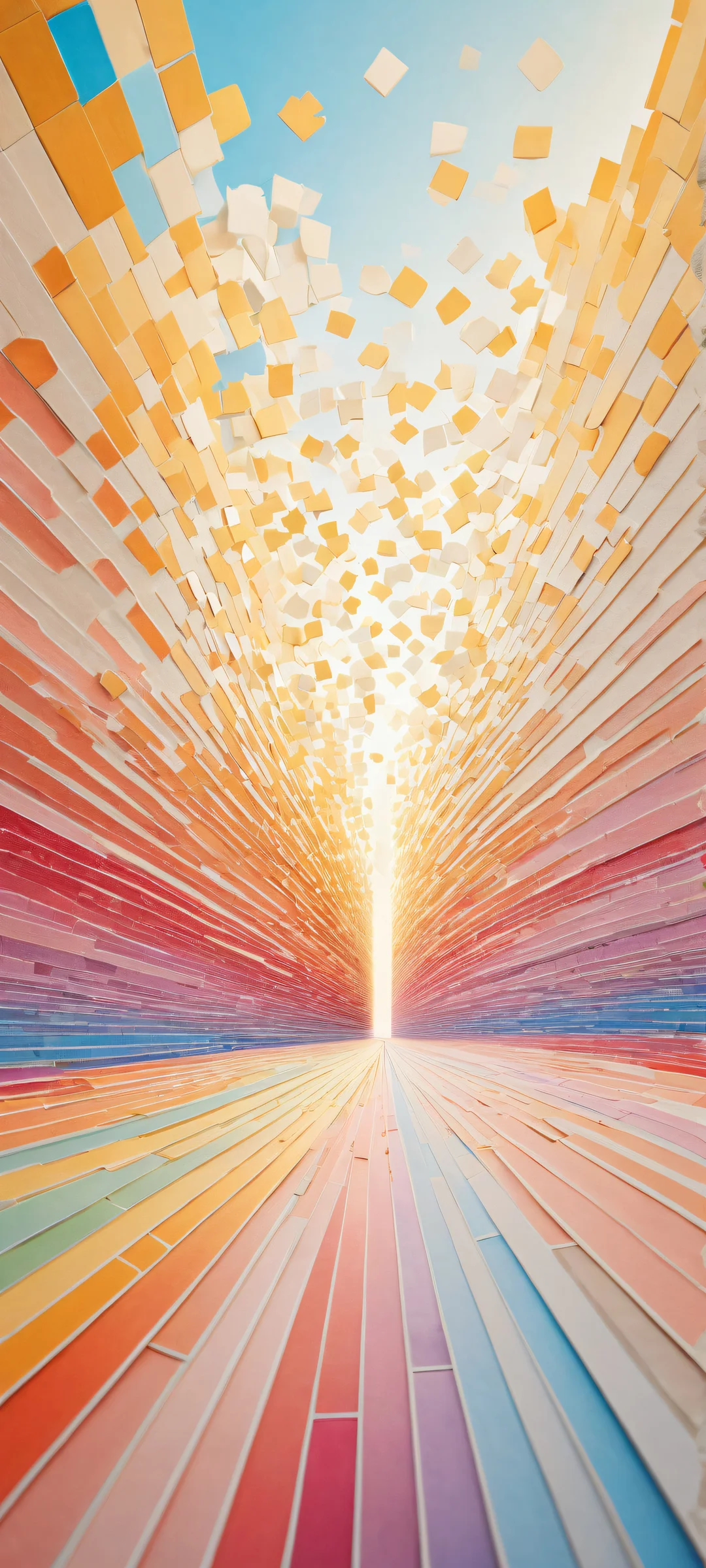 iPhone and Android users will delight in this breathtaking vertical portrait artwork of Quacking Puzzles, featuring intricate micro-details that slowly move across the paper.