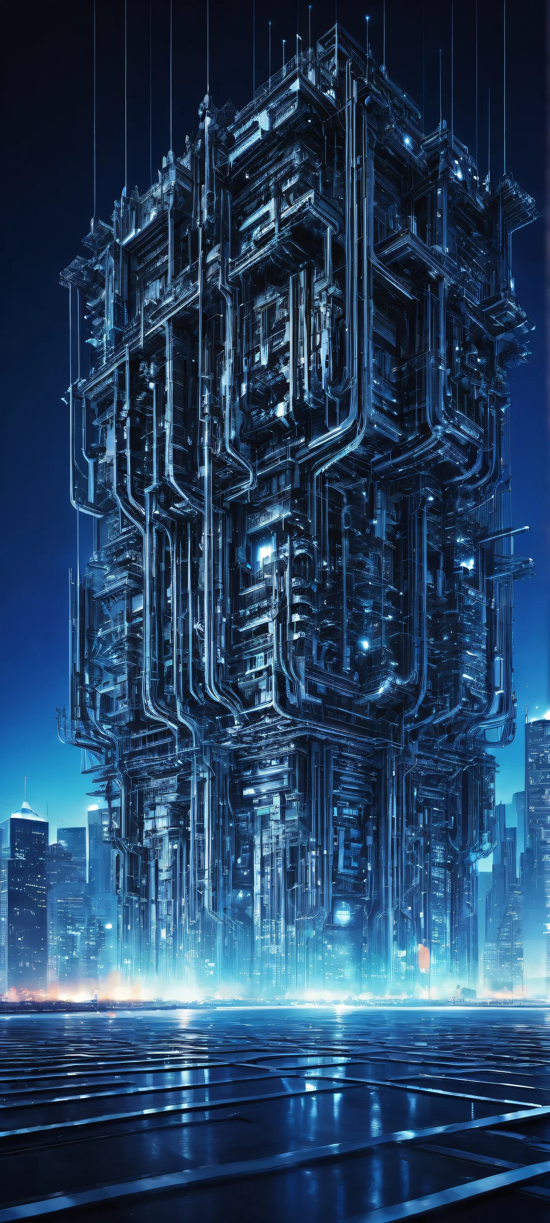 Iconic Linkin Park logo artwork with industrial details on iPhone/Android home screen.