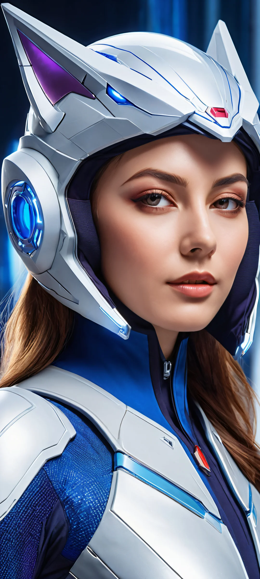 Breathtaking Krystal portrait for iPhone and Android home screens. Perfectly optimized for Apple UI level display.