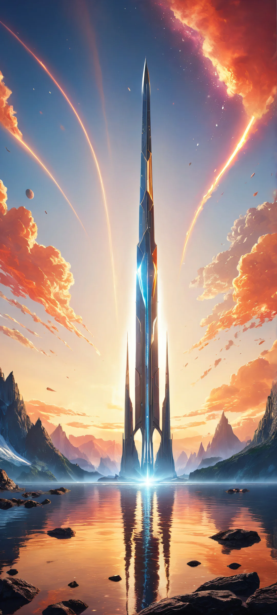 Ethereal portrait of Stellar Blade with iPhone/Android perfect clarity and stunning visual impact.