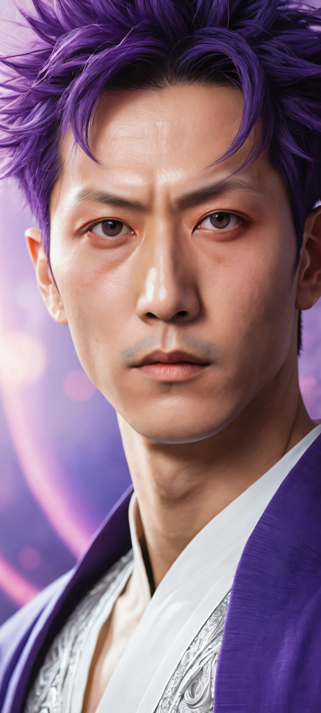 iPhone and Android users will love this stunning portrait artwork of Ryomen Sukuna, perfectly optimized for their home screens. The intricate micro-details and ethereal lighting create a breathtaking visual impact.