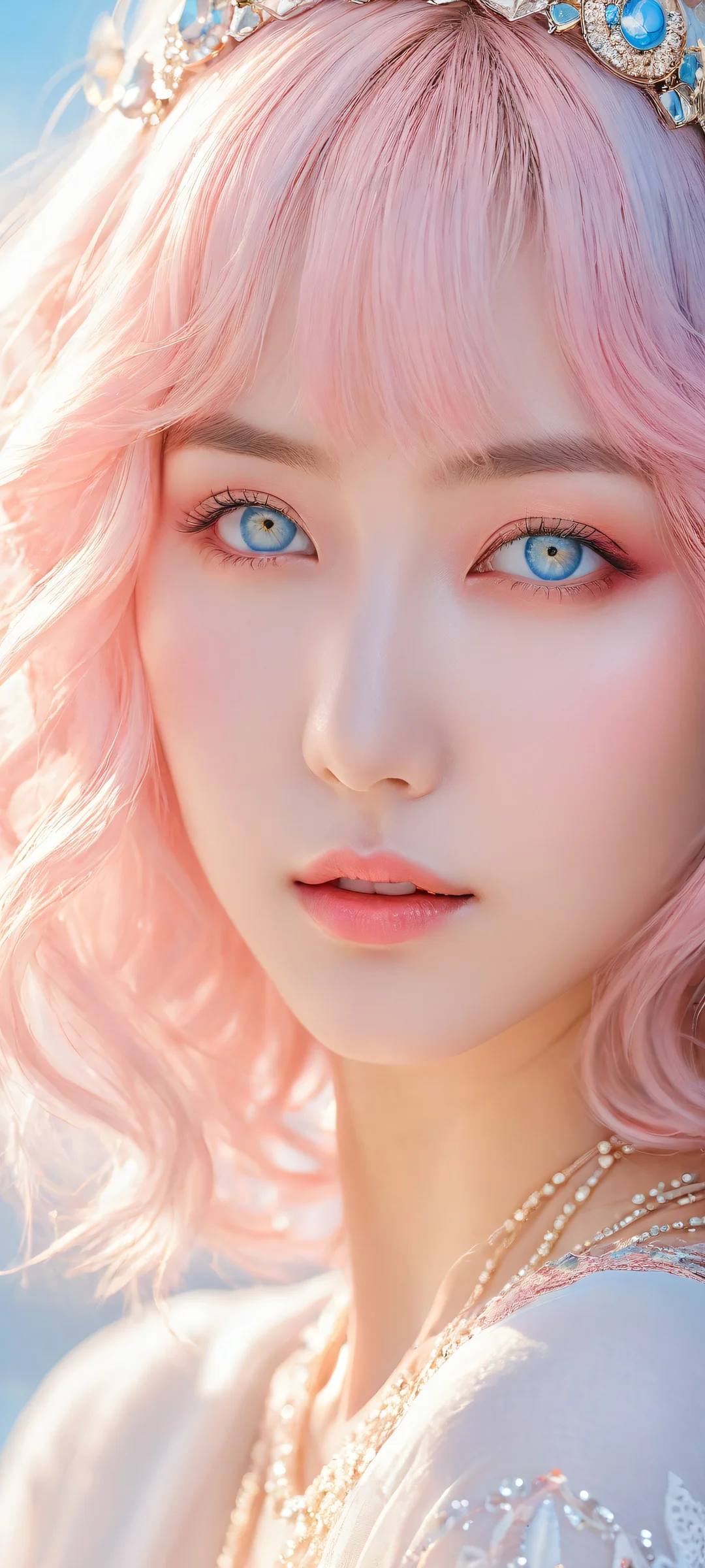 A breathtaking portrait of Takanashi Rikka with intricate details, perfekt optimiert für iPhone/Android-Startbildschirme.