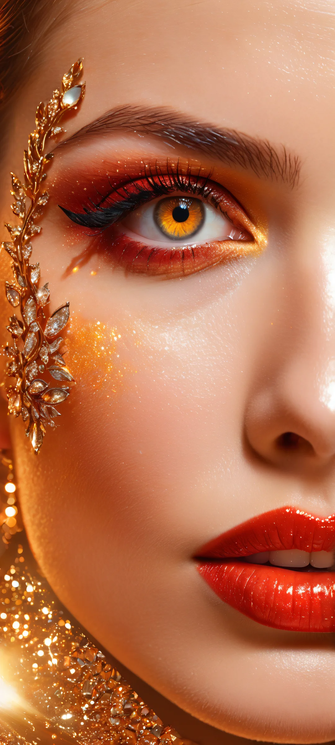 Ethereal artwork featuring a broken image icon against a maroon background with a hint of trollface, optimized for iPhone/Android home screens.