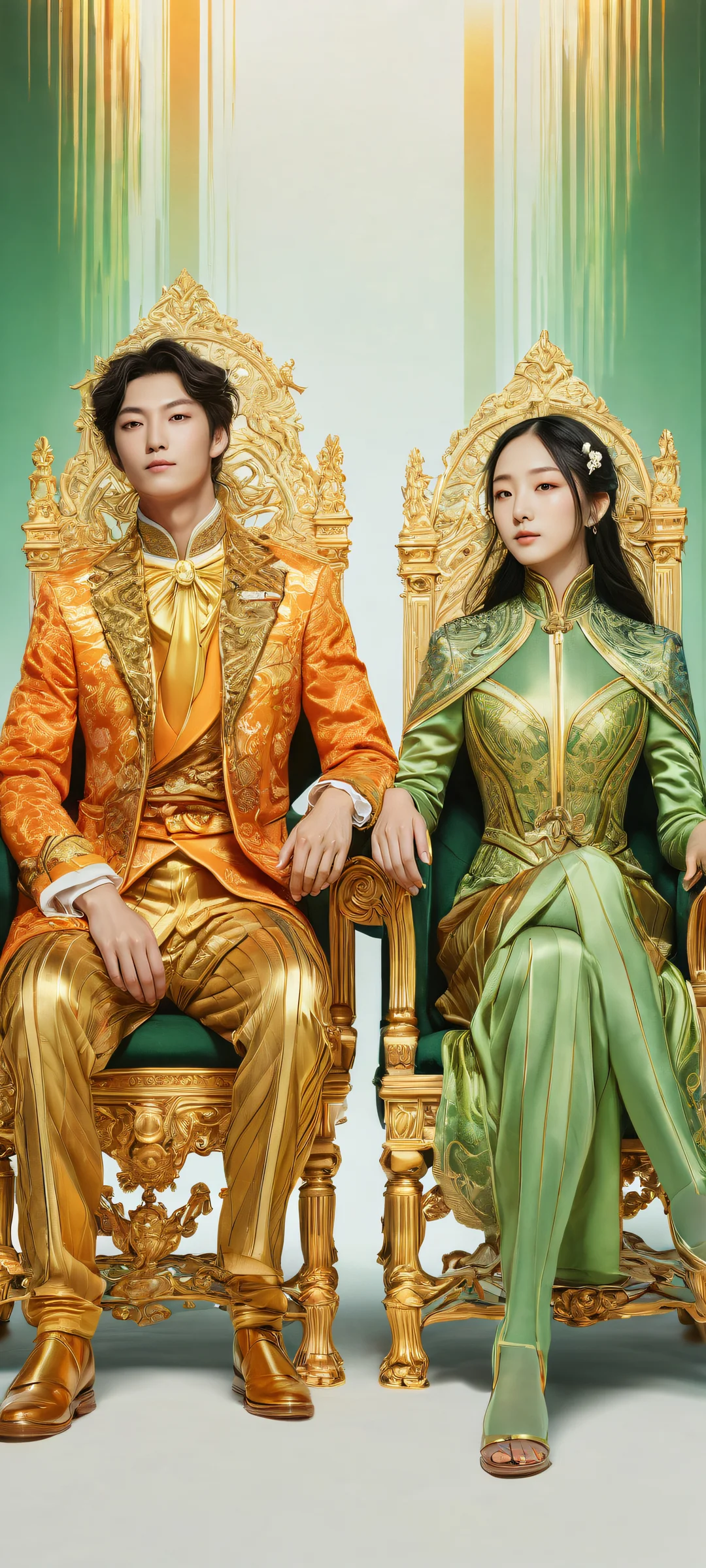 iPhone/Android wallpaper featuring Waveform art with anime characters from video games. Perfectly optimized for home screens.