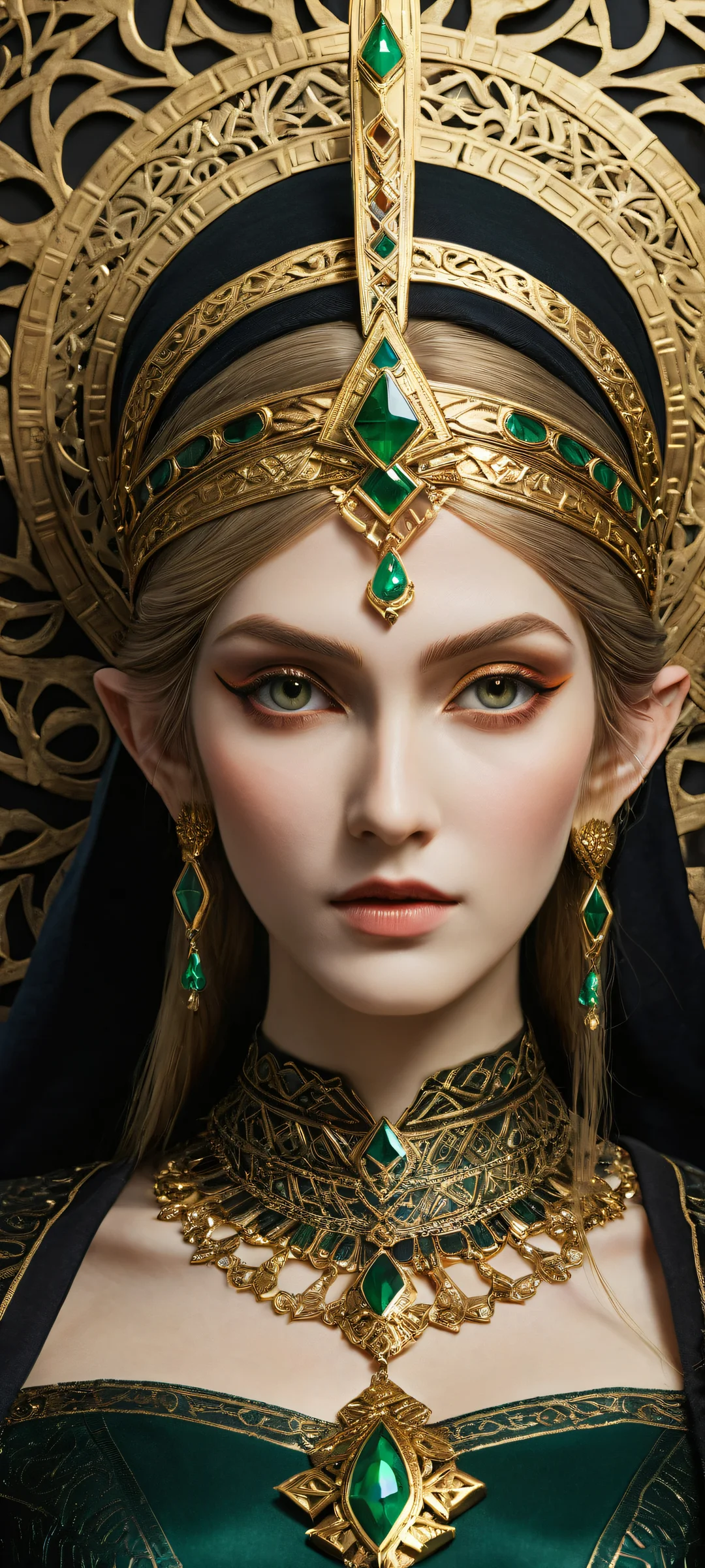 Princess Zelda against a vast outdoors background. Perfectly optimized for iPhone/Android home screens.